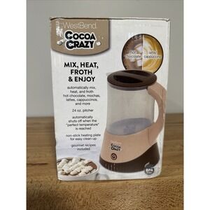 West Bend Cocoa Crazy Hot Chocolate Hot Drink Maker 24 Oz CL50024 Instructions